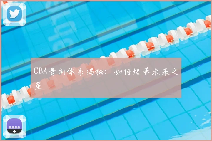 CBA青训体系揭秘:如何培养未来之星